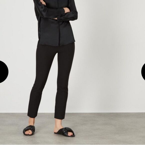 Vince Size extra small black pull on ankle length pull on pants leggings - Picture 1 of 8